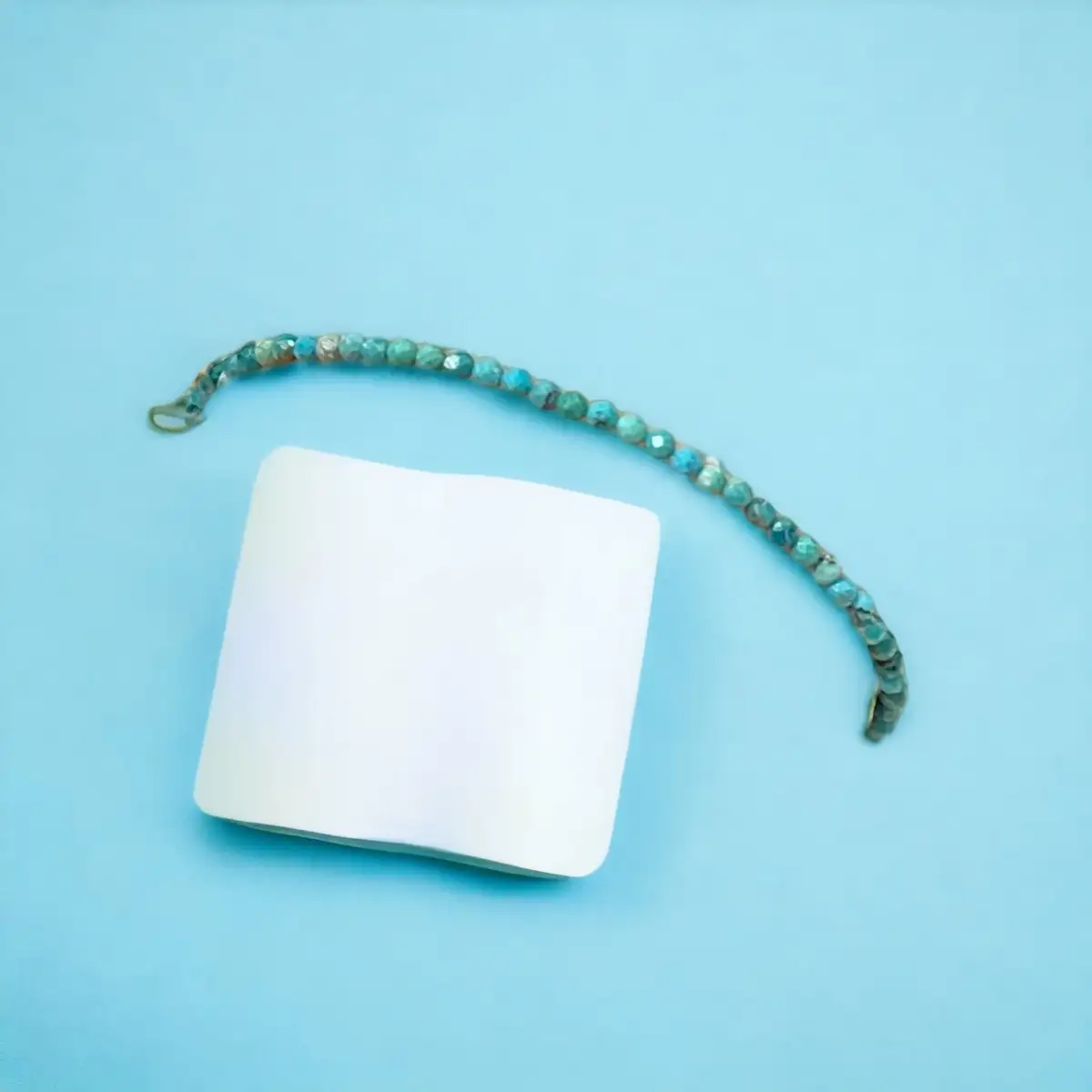 Bracelet Turquoise 2mm – Lucky Charm Porte Bonheur