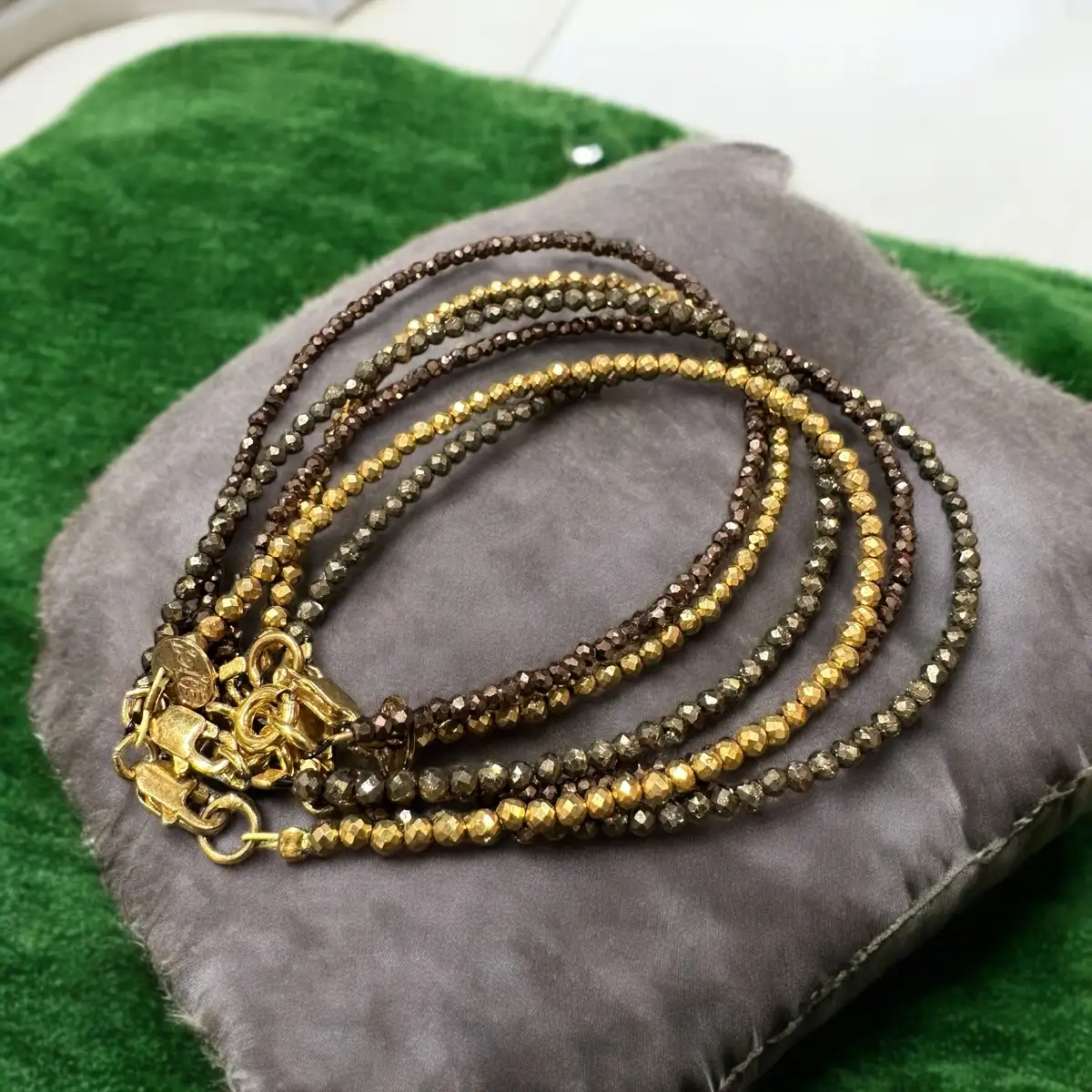 Bracelet Pyrite 2 mm – Pyrit