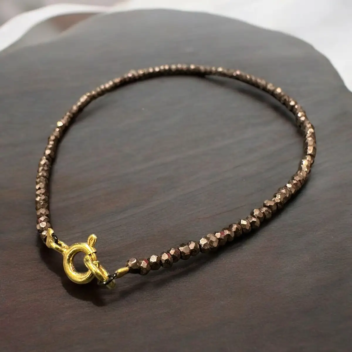 Bracelet Pyrite 2 mm – Pyrit