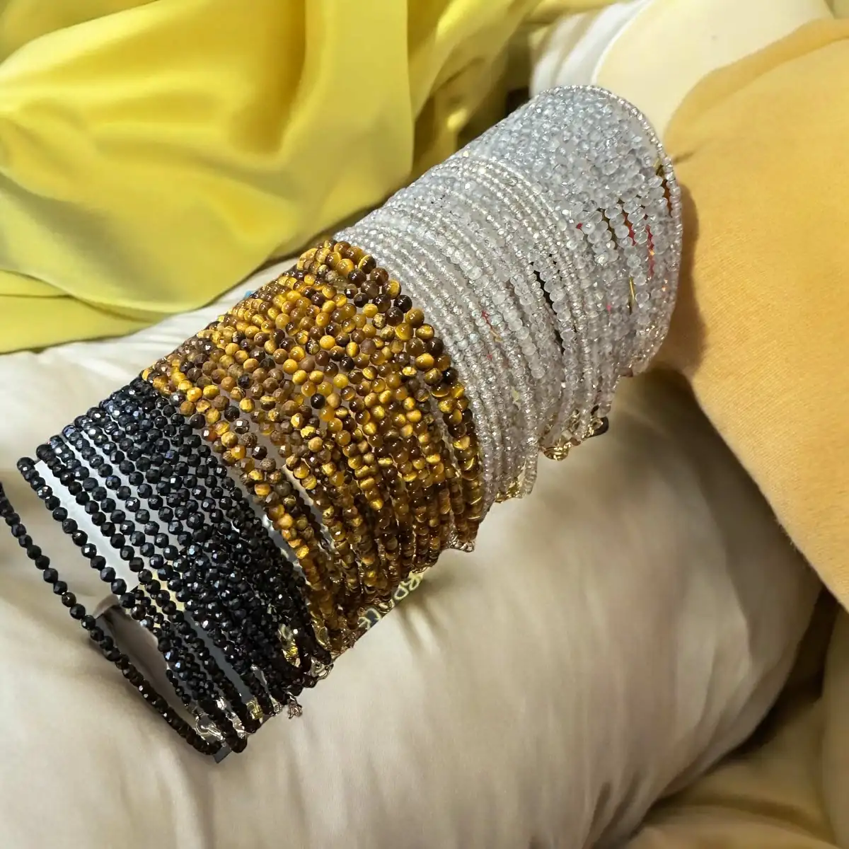 Bracelet œil de Tigre – Tiger Eye 2 mm Protection