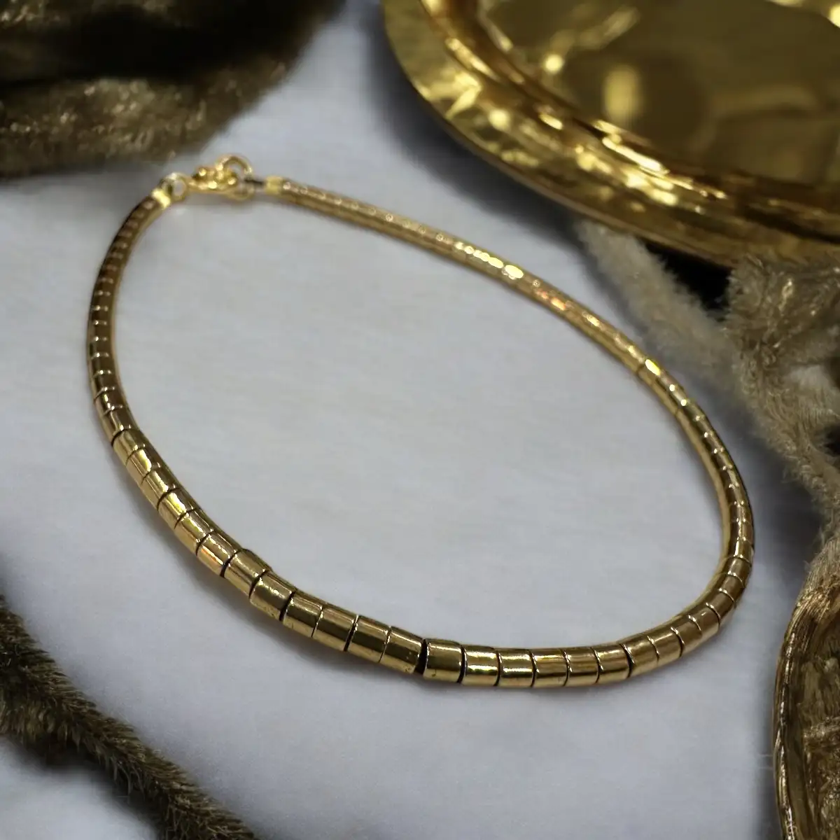 Bracelet Hématite 2 mm anti-stress – Hematit Stress  Relief